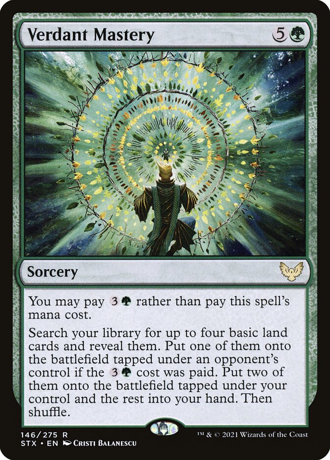 Verdant Mastery 146/275 (Strixhaven: School of Mages)  - Foil | Good Games Morley