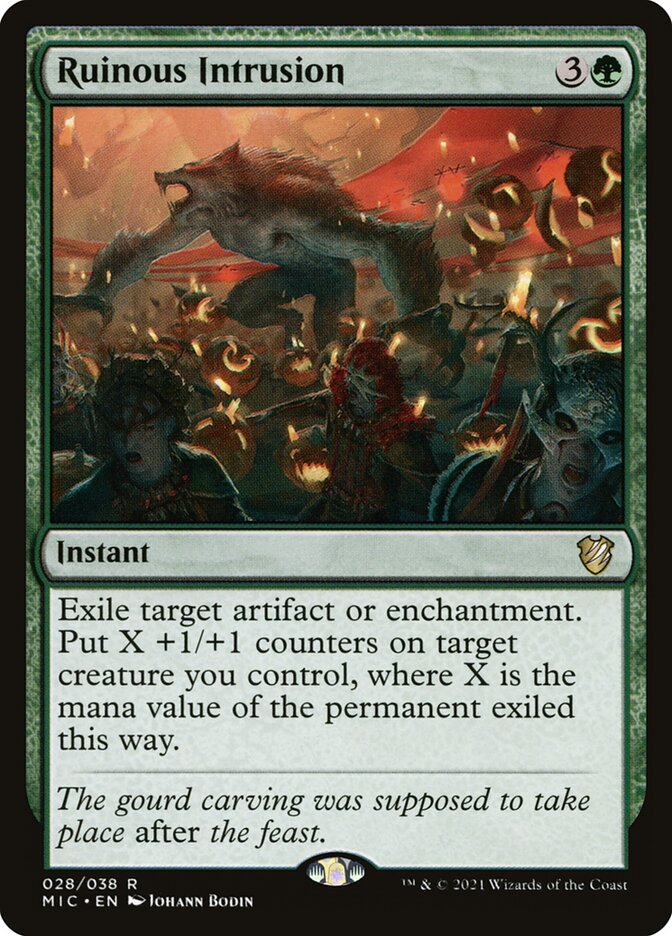 Ruinous Intrusion 28/38 (Commander: Innistrad: Midnight Hunt)  | Good Games Morley