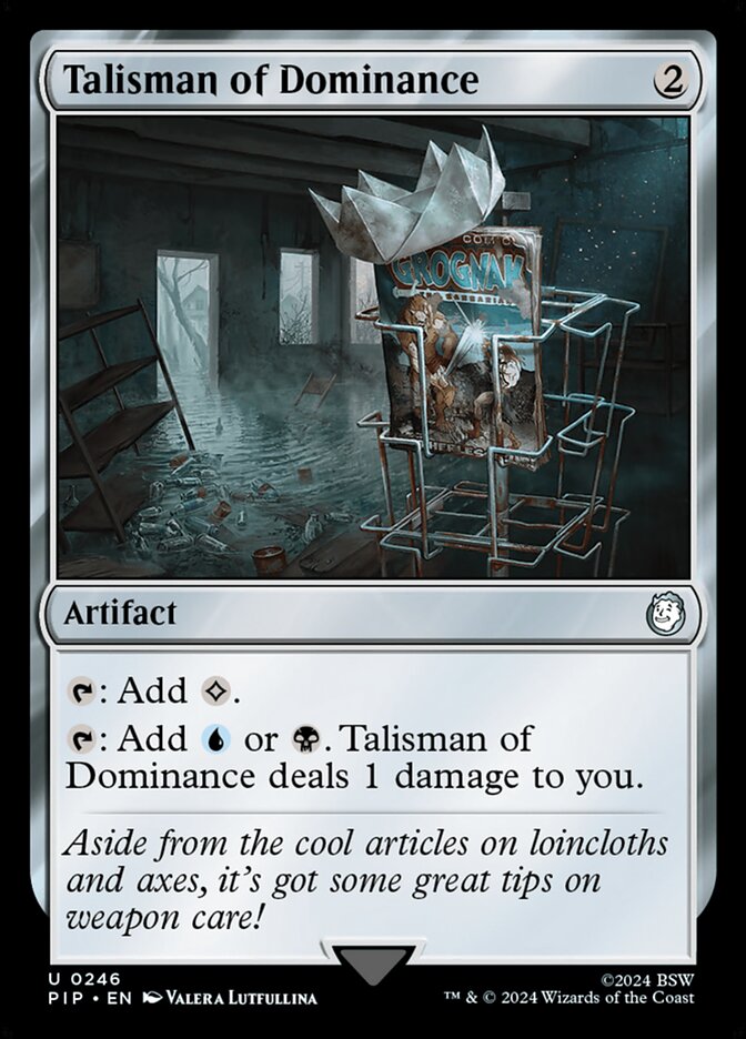 Talisman of Dominance 246/326 (Universes Beyond: Fallout)  | Good Games Morley