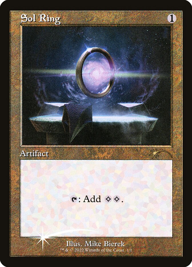 Sol Ring Retro Frame 1 (WPN & Gateway Promos)  - Foil | Good Games Morley