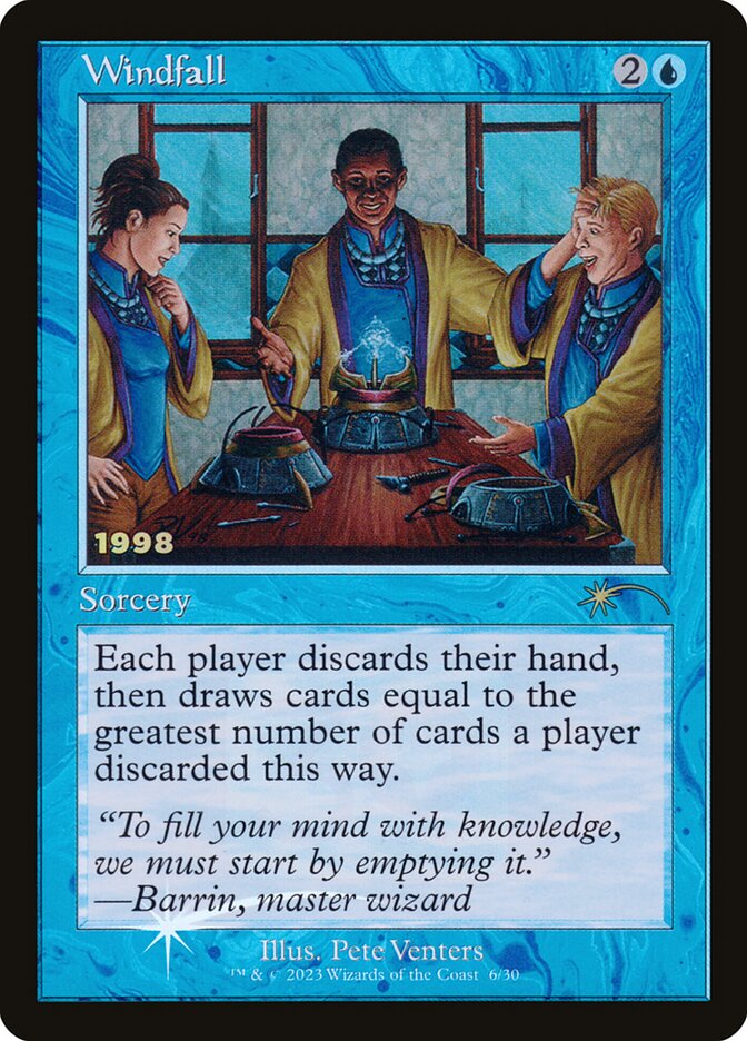 Windfall 6 (30th Anniversary Promos)  - Foil | Good Games Morley