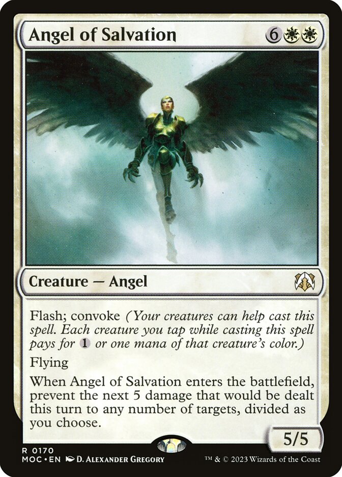 Angel of Salvation 170/444 (Commander: March of the Machine)  | Good Games Morley