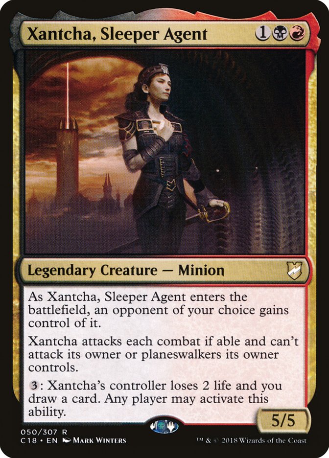 Xantcha, Sleeper Agent 50/307 (Commander 2018)  | Good Games Morley