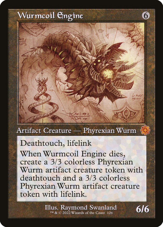 Wurmcoil Engine 126 (The Brothers' War: Retro Frame Artifacts)  | Good Games Morley