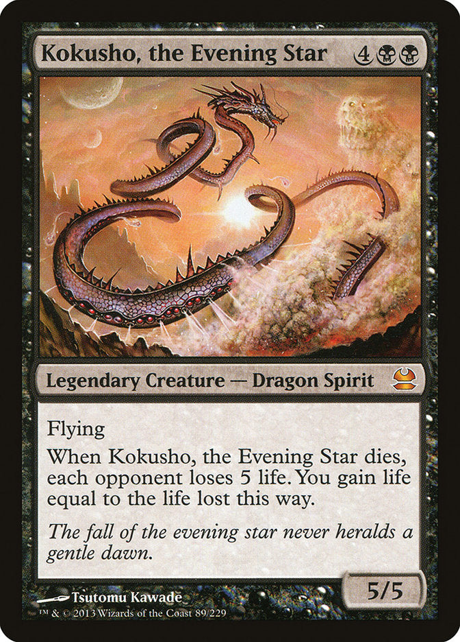 Kokusho, the Evening Star 89/229 (Modern Masters)  - Foil | Good Games Morley