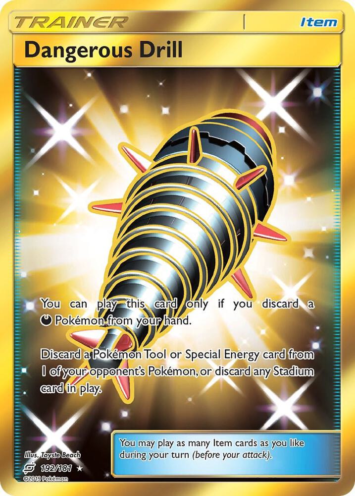Dangerous Drill 192/181 (SM - Team Up)  - Holofoil | Good Games Morley