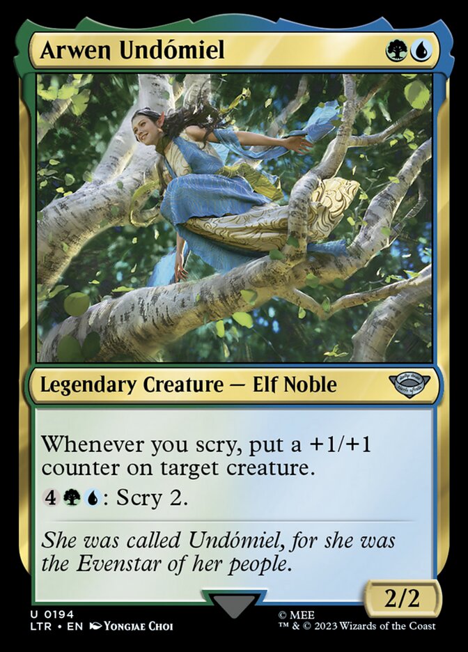 Arwen Undomiel 194 (Universes Beyond: The Lord of the Rings: Tales of Middle-earth)  - Foil | Good Games Morley