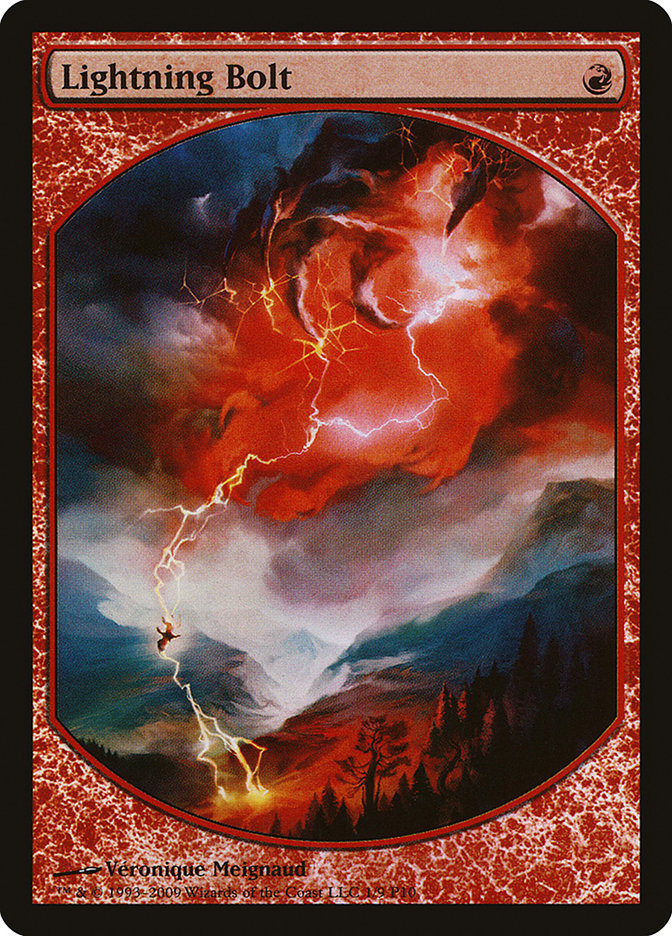 Lightning Bolt 1/9 (Magic Player Rewards)  - Foil | Good Games Morley