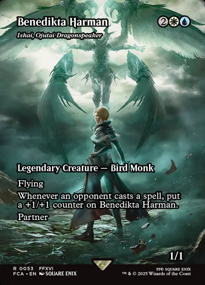Benedikta Harman - Ishai, Ojutai Dragonspeaker 53/64 (FINAL FANTASY: Through the Ages)  - Showcase | Good Games Morley