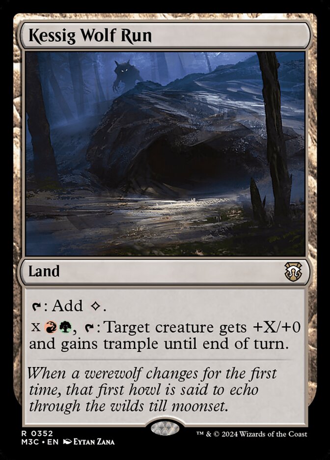 Kessig Wolf Run 352/411 (Commander: Modern Horizons 3)  | Good Games Morley