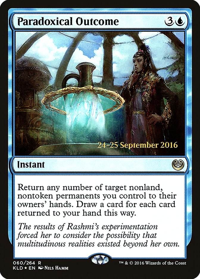 Paradoxical Outcome 60 (Prerelease Cards)  - Foil | Good Games Morley
