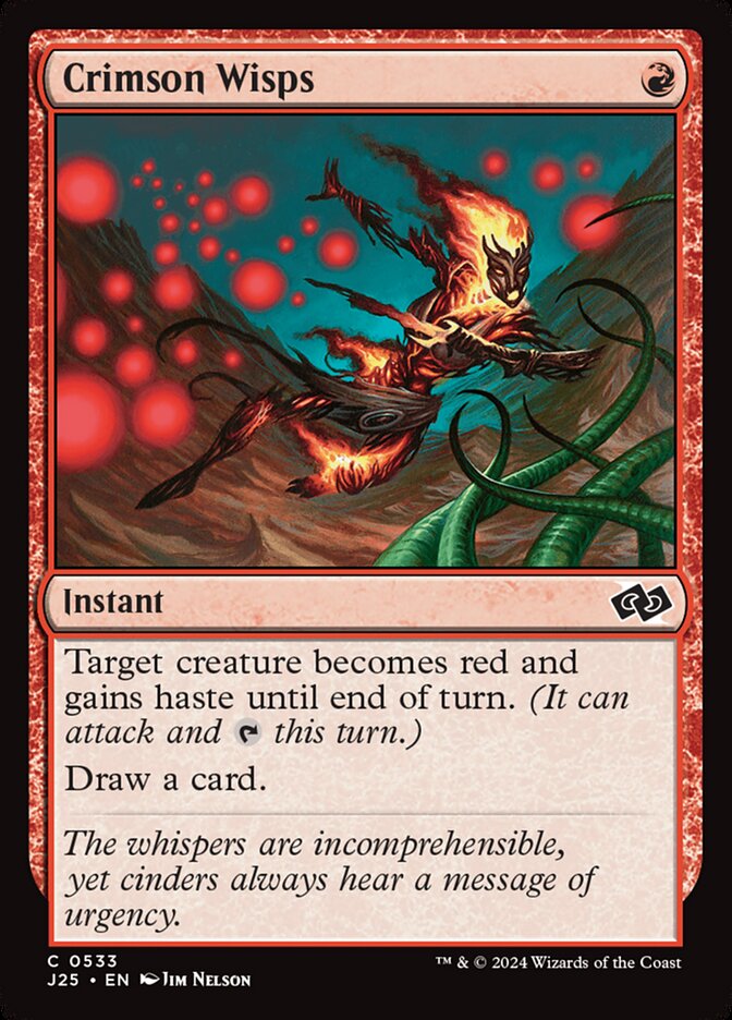 Crimson Wisps 533/779 (Foundations Jumpstart)  | Good Games Morley
