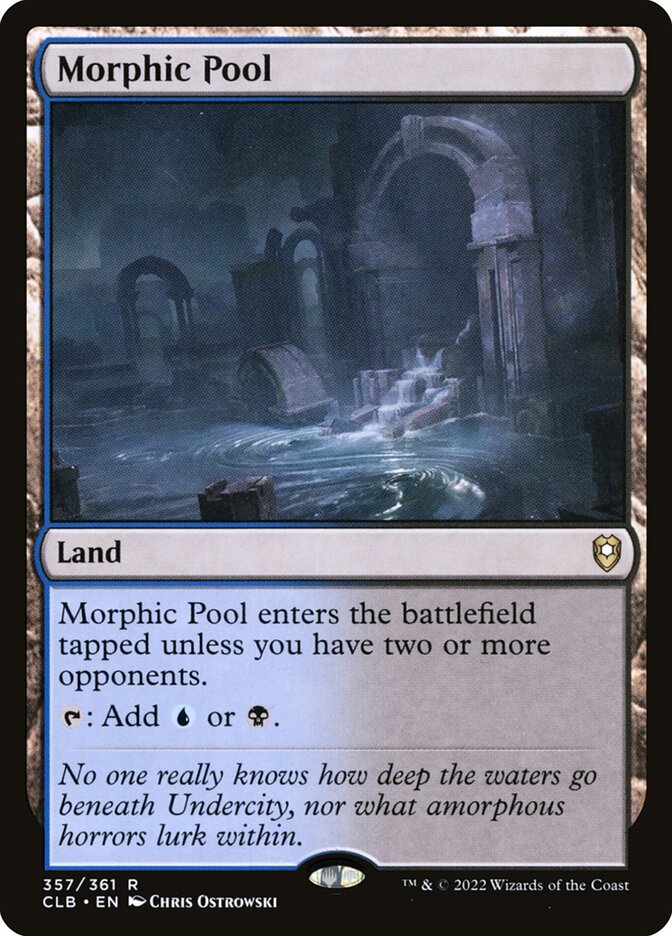 Morphic Pool 357 (Commander Legends: Battle for Baldur's Gate)  - Foil | Good Games Morley