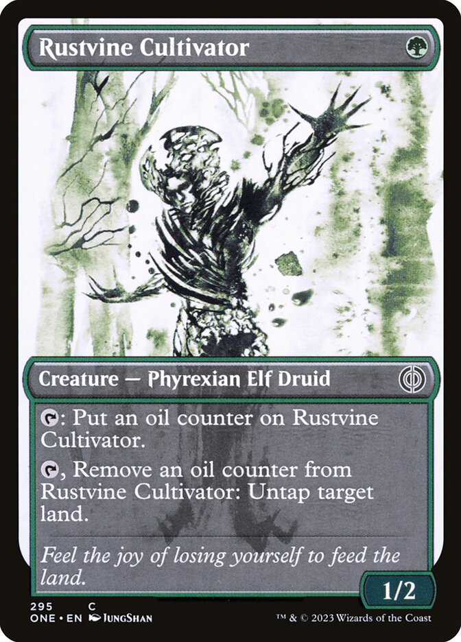 Rustvine Cultivator 295/271 (Phyrexia: All Will Be One)  - Showcase Foil | Good Games Morley