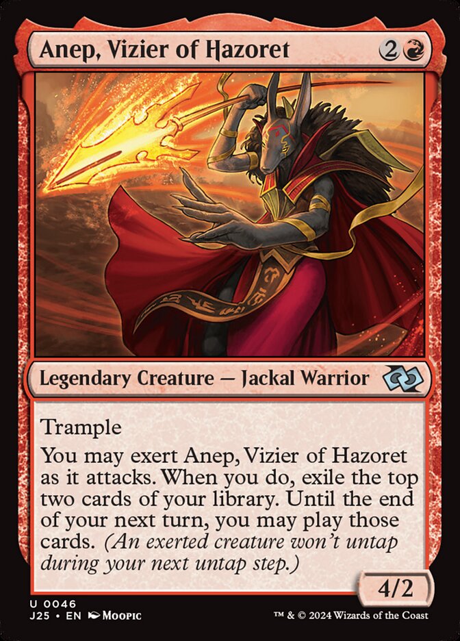 Anep, Vizier of Hazoret 46/779 (Foundations Jumpstart)  | Good Games Morley