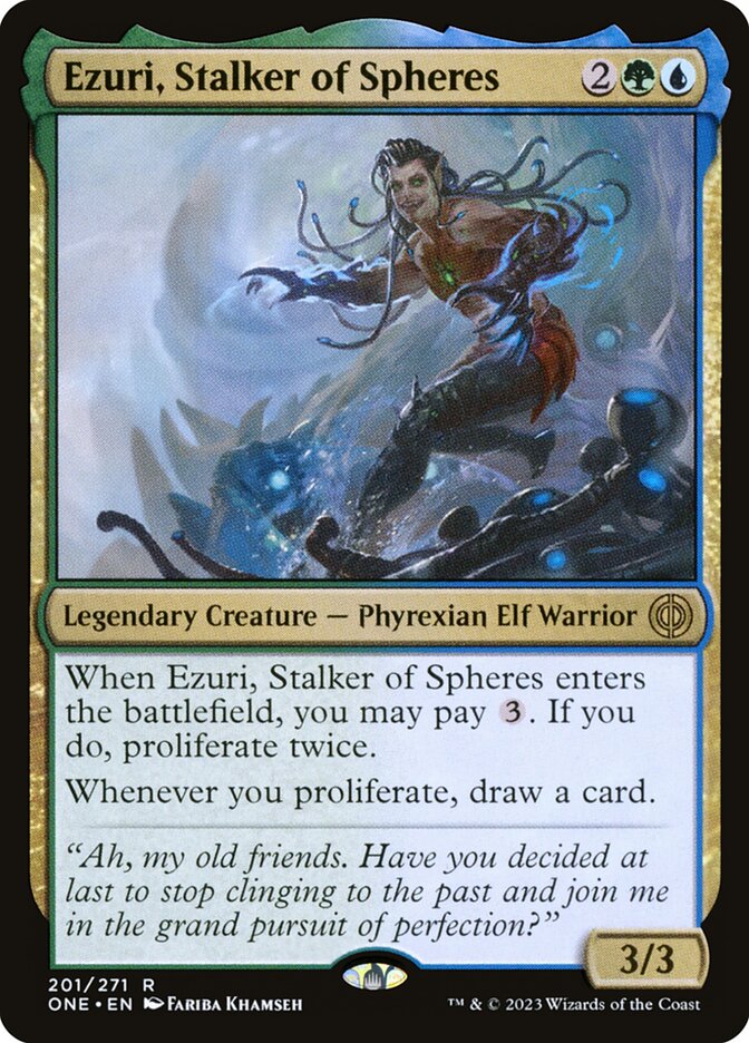 Ezuri, Stalker of Spheres 201/271 (Phyrexia: All Will Be One)  | Good Games Morley