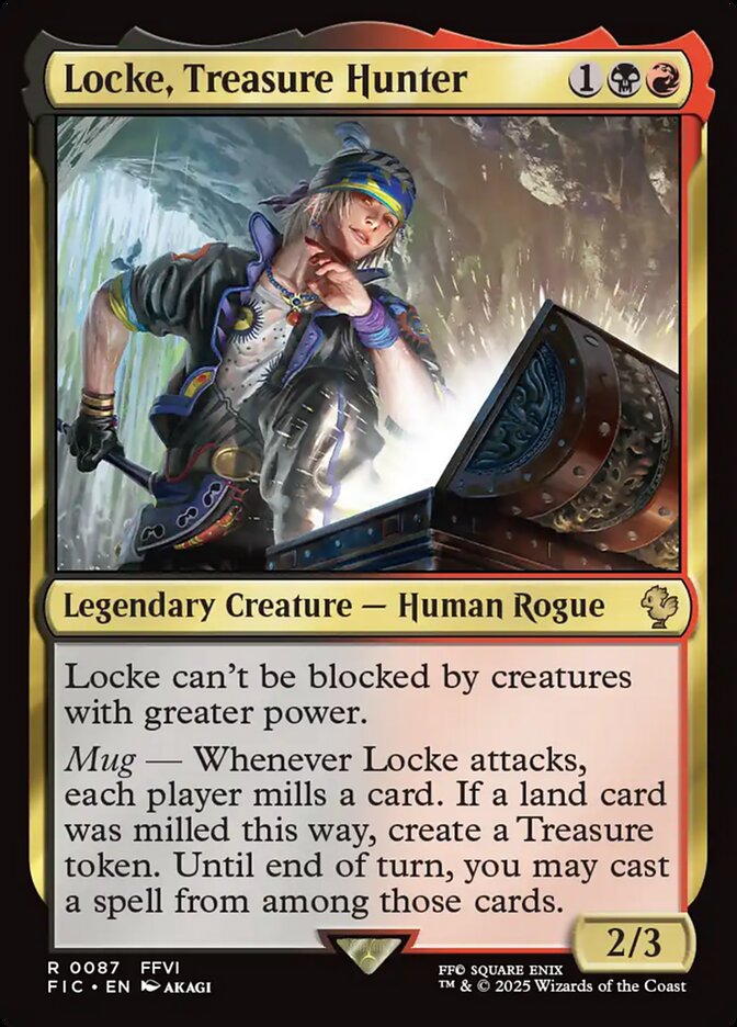 Locke, Treasure Hunter 87 (Commander: FINAL FANTASY)  | Good Games Morley