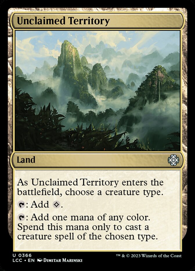 Unclaimed Territory 366 (Commander: The Lost Caverns of Ixalan)  | Good Games Morley
