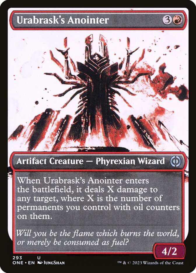 Urabrask's Anointer 293/271 (Phyrexia: All Will Be One)  - Showcase | Good Games Morley