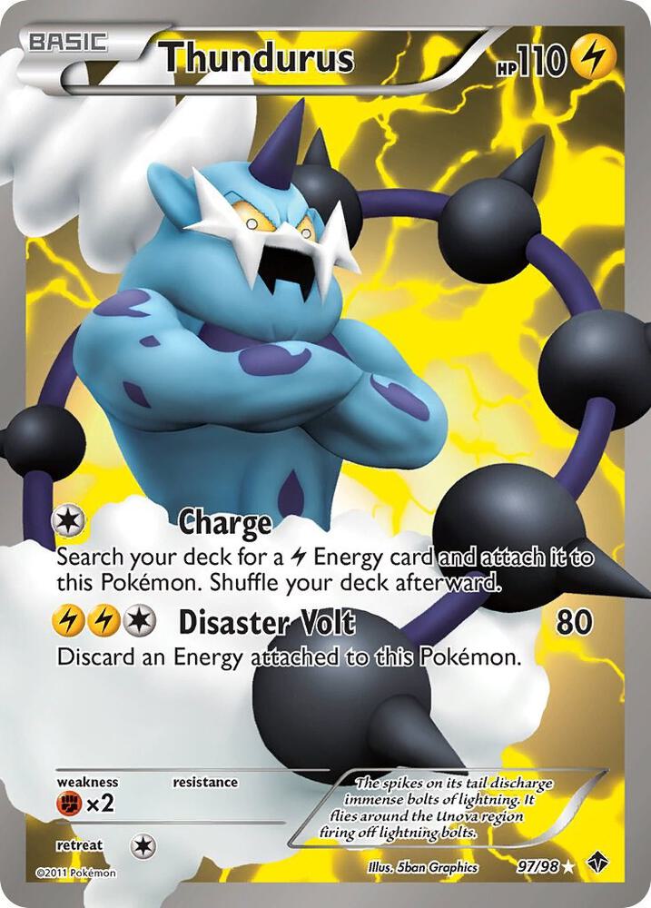 Thundurus 97/98 (Emerging Powers)  - Holofoil | Good Games Morley