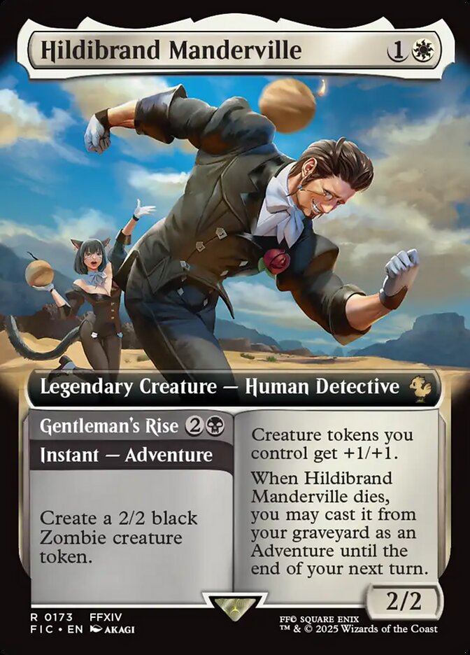 Hildibrand Manderville // Gentleman's Rise 173 (Commander: FINAL FANTASY)  - Extended Art | Good Games Morley