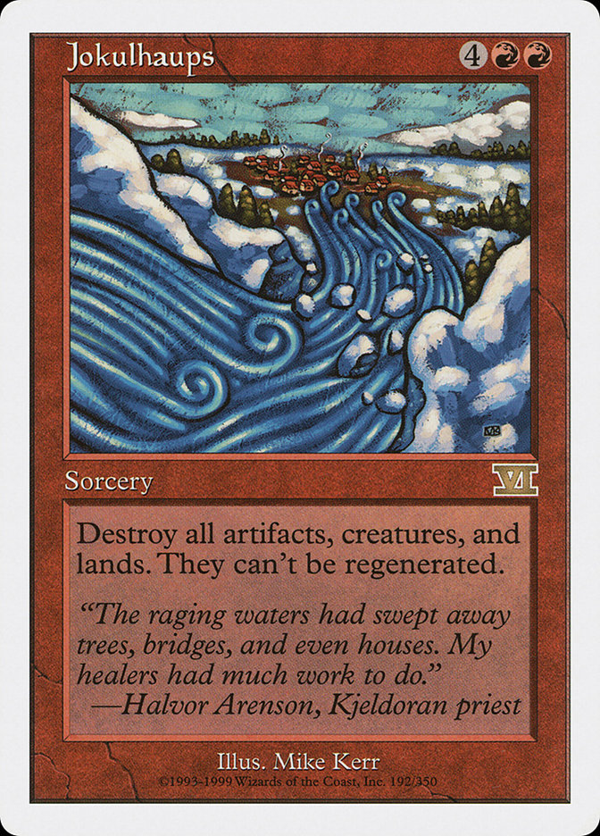 Jokulhaups 192/350 (Classic Sixth Edition)  | Good Games Morley