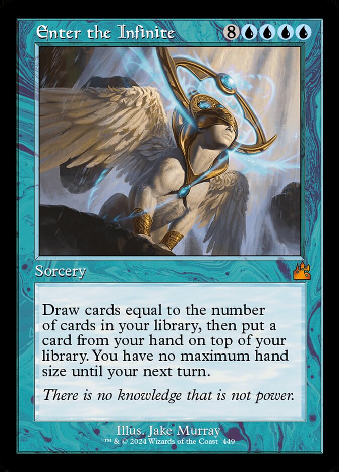 Enter the Infinite 449/291 (Ravnica Remastered)  - Retro Foil | Good Games Morley
