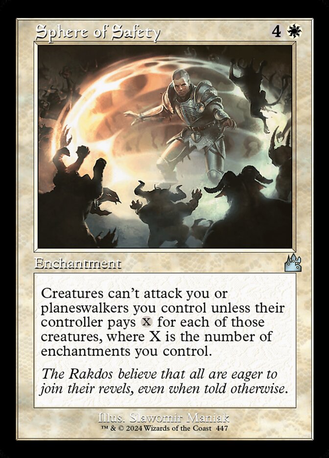 Sphere of Safety 447/291 (Ravnica Remastered)  - Retro | Good Games Morley