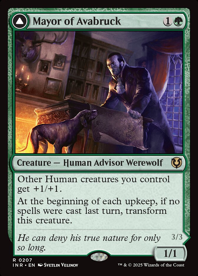 Mayor of Avabruck // Howlpack Alpha 207/287 (Innistrad Remastered)  | Good Games Morley