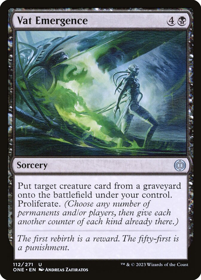 Vat Emergence 112/271 (Phyrexia: All Will Be One)  - Foil | Good Games Morley