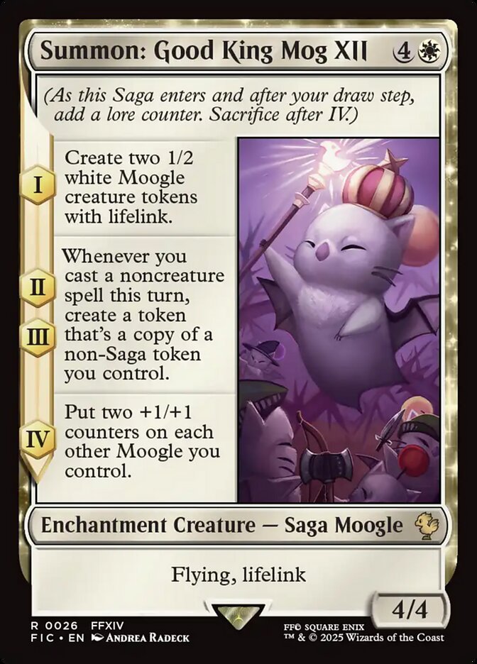 Summon: Good King Mog XII 26 (Commander: FINAL FANTASY)  | Good Games Morley