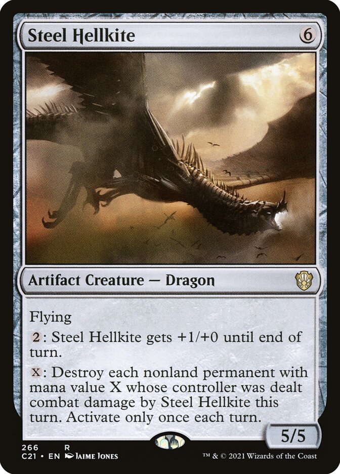 Steel Hellkite 266/81 (Commander 2021)  | Good Games Morley