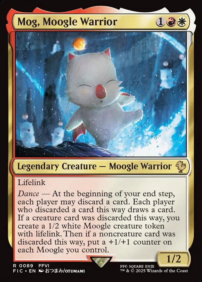 Mog, Moogle Warrior 89 (Commander: FINAL FANTASY)  | Good Games Morley