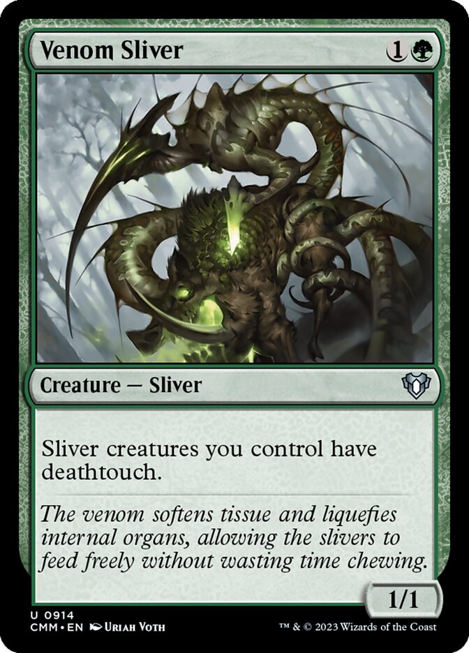 Venom Sliver 914/451 (Commander Masters)  | Good Games Morley