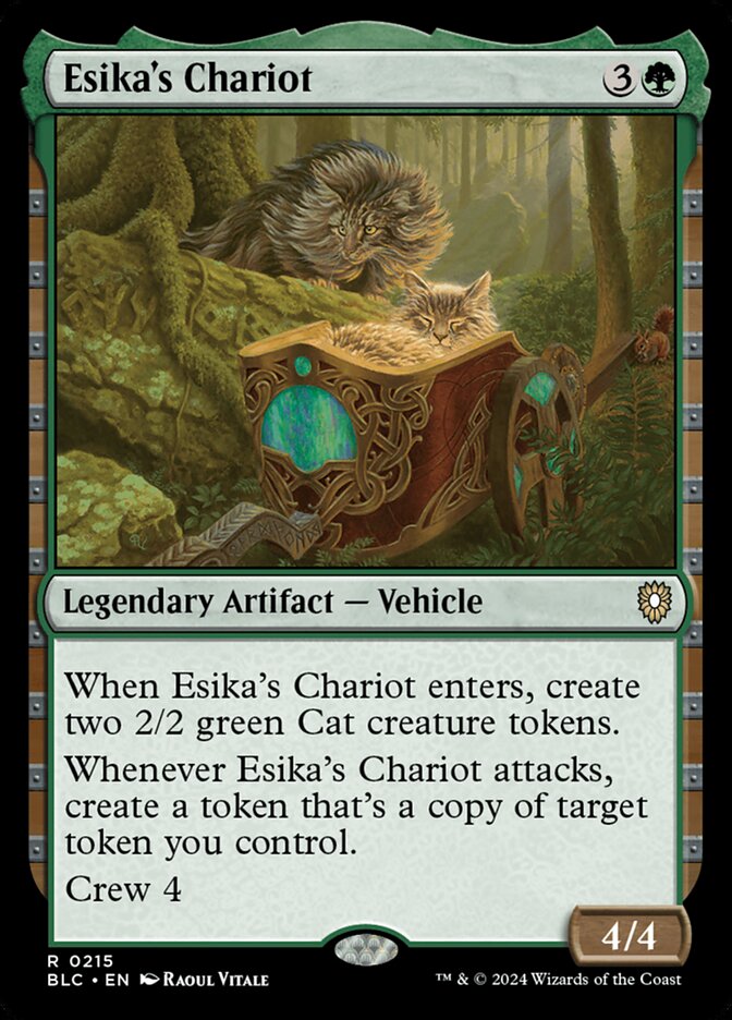 Esika's Chariot 215 (Commander: Bloomburrow)  | Good Games Morley