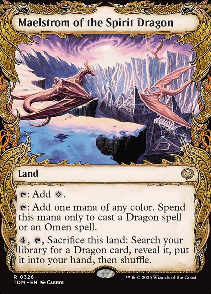 Maelstrom of the Spirit Dragon 326/291 (Tarkir: Dragonstorm)  - Showcase | Good Games Morley