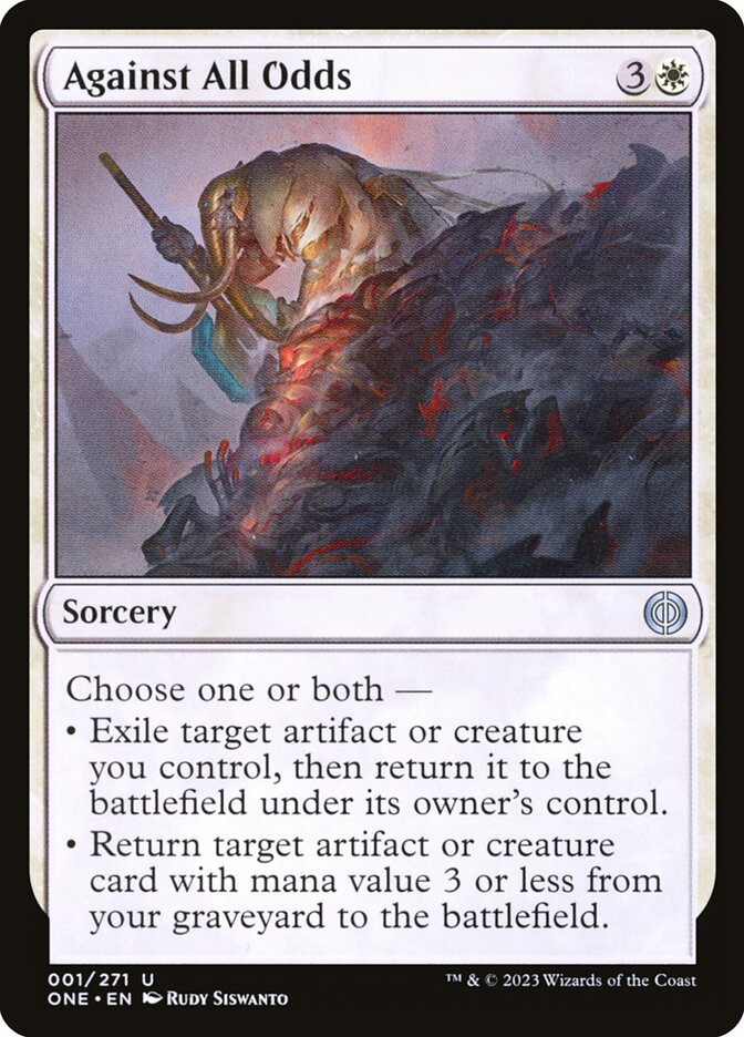 Against All Odds 1 (Phyrexia: All Will Be One)  | Good Games Morley