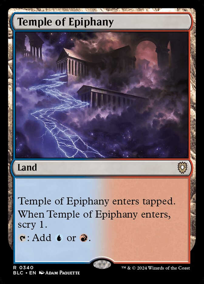 Temple of Epiphany 340 (Commander: Bloomburrow)  | Good Games Morley
