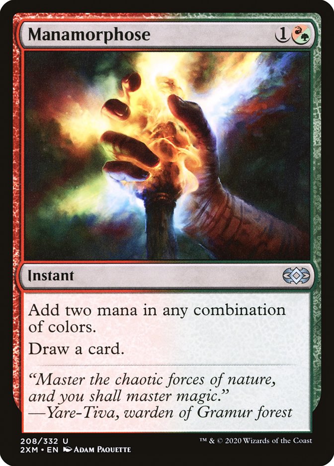 Manamorphose 208/332 (Double Masters)  - Foil | Good Games Morley
