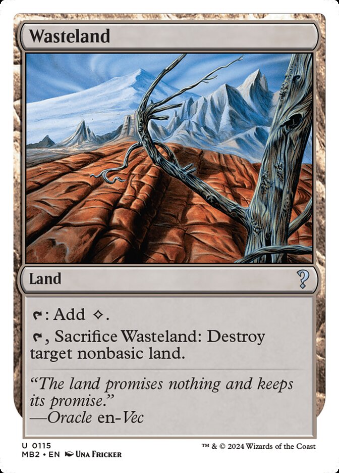 Wasteland 115/390 (Mystery Booster 2)  | Good Games Morley