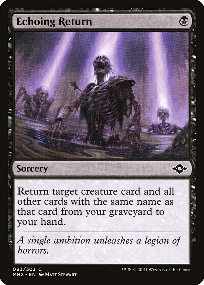 Echoing Return 83 (Modern Horizons 2)  | Good Games Morley