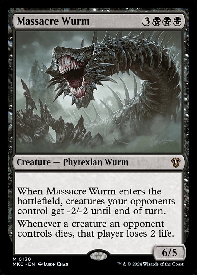Massacre Wurm 130 (Commander: Murders at Karlov Manor)  | Good Games Morley