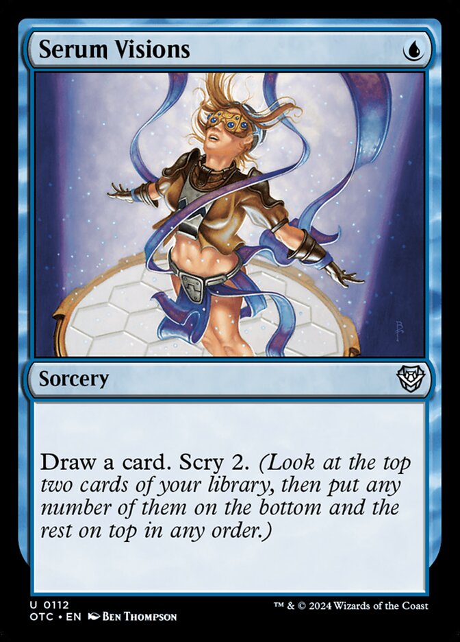 Serum Visions 112/342 (Commander: Outlaws of Thunder Junction)  | Good Games Morley