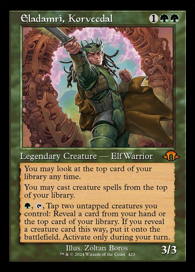 Eladamri, Korvecdal 423/319 (Modern Horizons 3)  - Retro | Good Games Morley