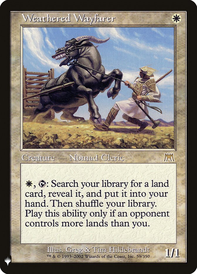 Weathered Wayfarer 59 (The List Reprints)  | Good Games Morley