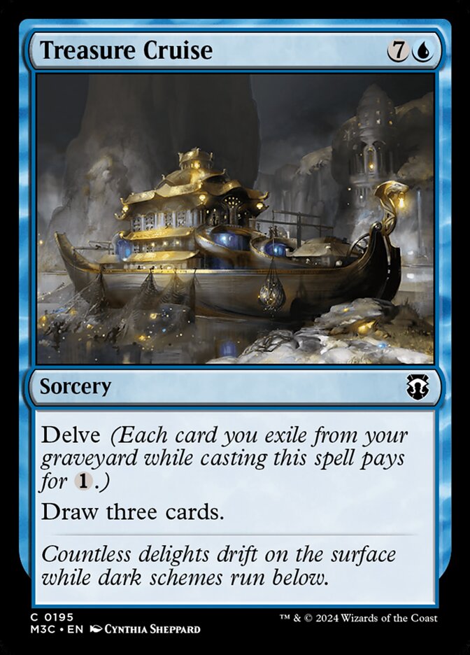 Treasure Cruise 195/411 (Commander: Modern Horizons 3)  | Good Games Morley