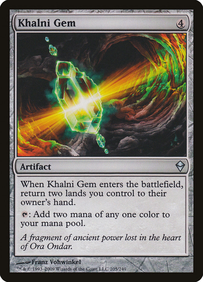 Khalni Gem 205/249 (Zendikar)  | Good Games Morley