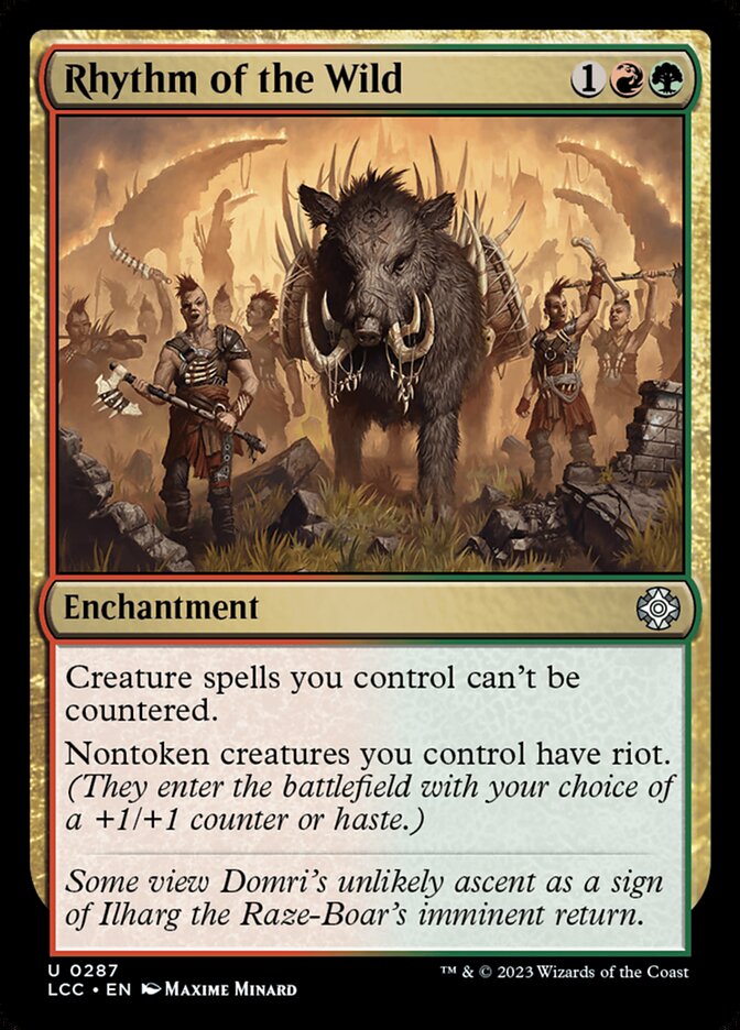 Rhythm of the Wild 287/370 (Commander: The Lost Caverns of Ixalan)  | Good Games Morley
