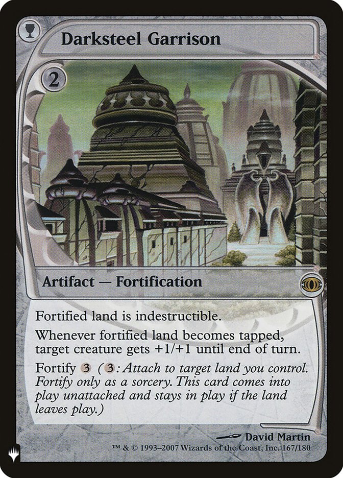Darksteel Garrison 167/180 (The List Reprints)  | Good Games Morley