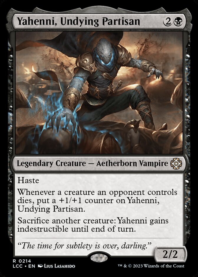 Yahenni, Undying Partisan 214/370 (Commander: The Lost Caverns of Ixalan)  | Good Games Morley